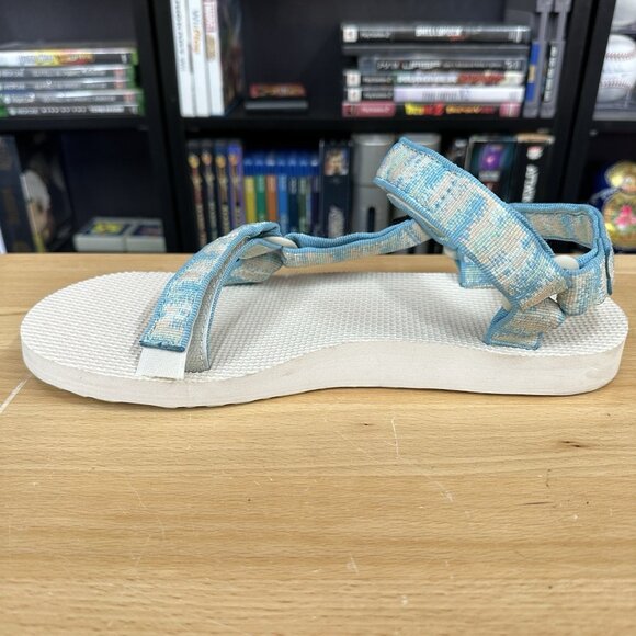 Teva Women's Hiking Trail Sport Sandals Size 9 Blue Multicolor - Picture 4 of 7